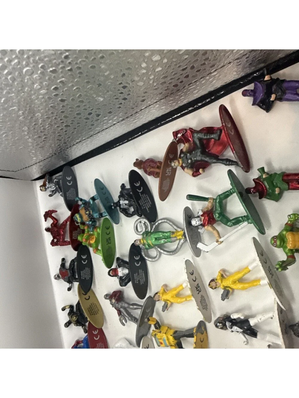 Huge Jada Nano Metalfigs Lot 45+ Mini Diecast Figures Sonic Marvel Minecraft DC